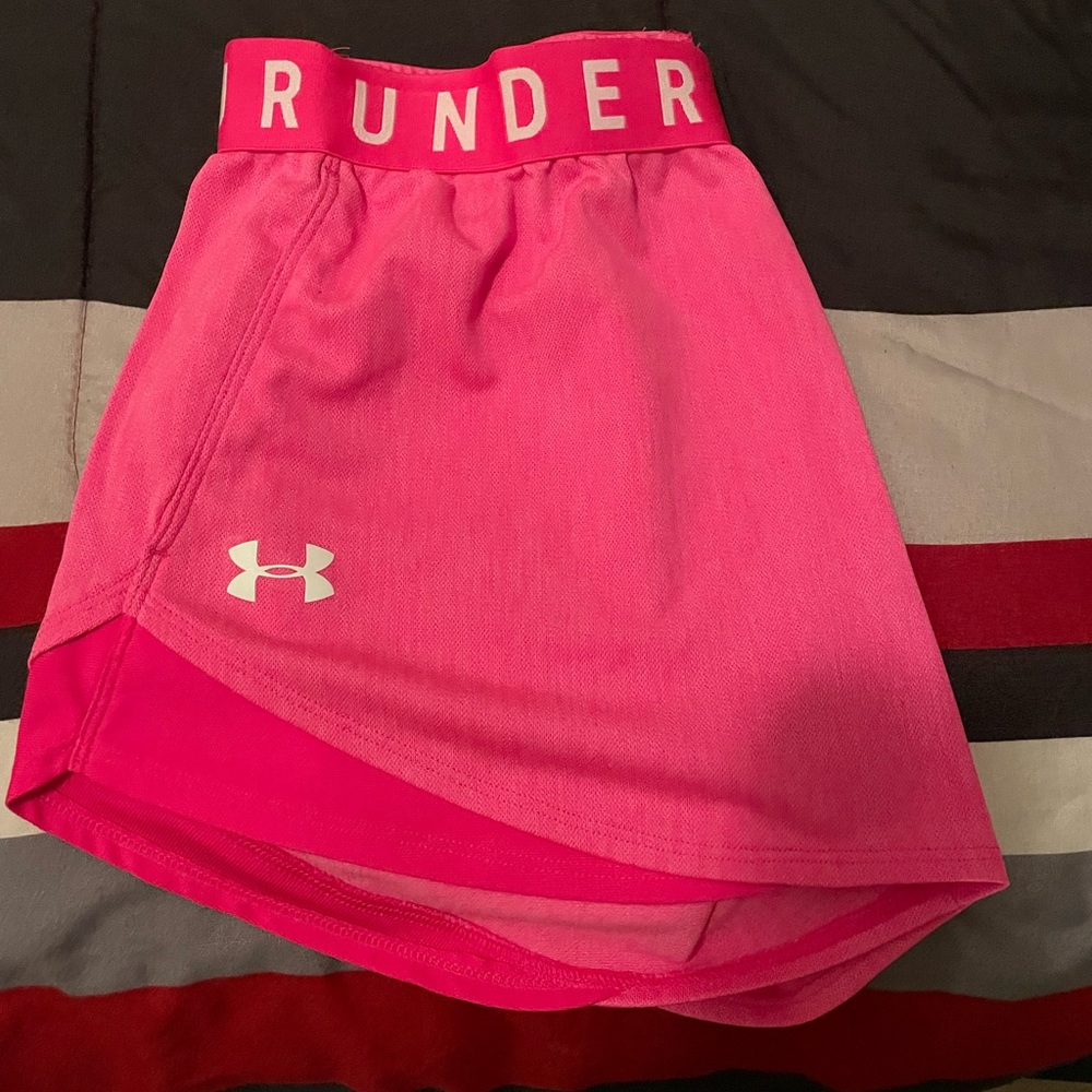 Under Armour Vibrant Pink Running Skirt